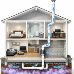 Radon mitigation system